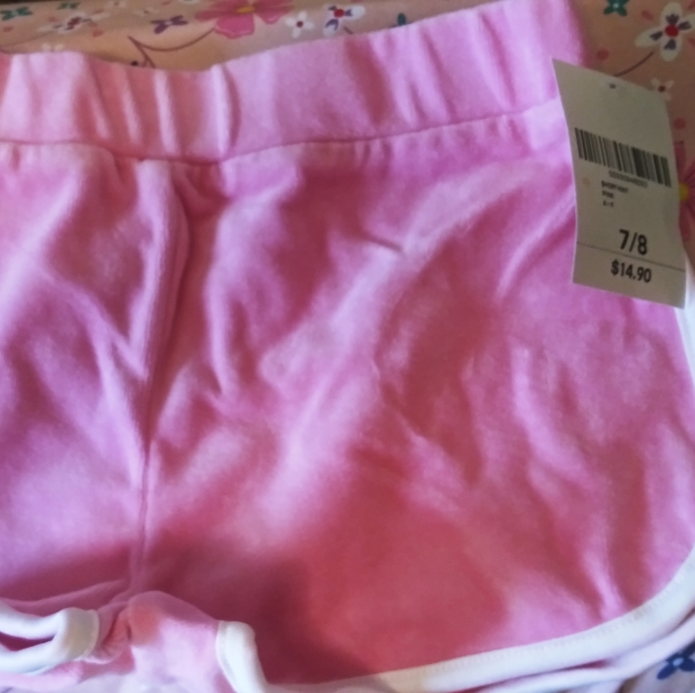 NWT terry shorts